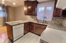14608 29A Street, Edmonton, AB  - Indoor Photo Showing Kitchen With Double Sink 