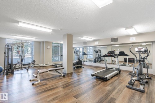 316 4008 Savaryn Drive, Edmonton, AB - Indoor Photo Showing Gym Room