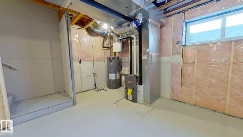 1023 Aster Boulevard, Edmonton, AB - Indoor Photo Showing Basement