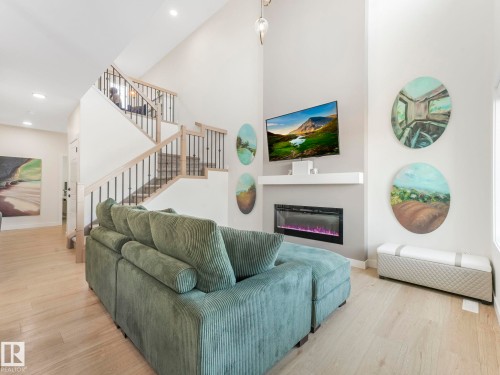3063 200 Street, Edmonton, AB - Indoor With Fireplace