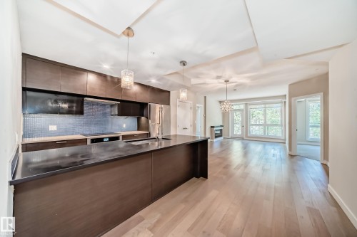 205 11710 87 Avenue, Edmonton, AB - Indoor Photo Showing Kitchen
