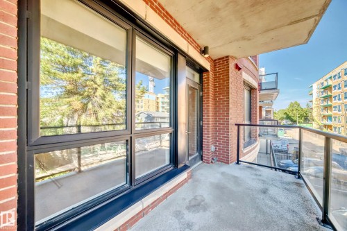 205 11710 87 Avenue, Edmonton, AB - Outdoor With Balcony With Exterior