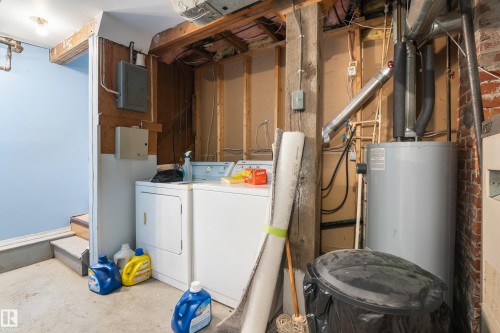 10833 109 Street, Edmonton, AB - Indoor Photo Showing Basement