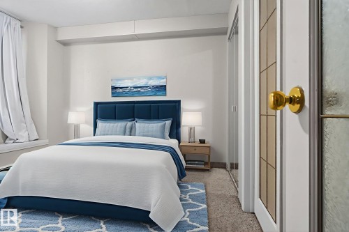 703 9730 106 Street, Edmonton, AB - Indoor Photo Showing Bedroom