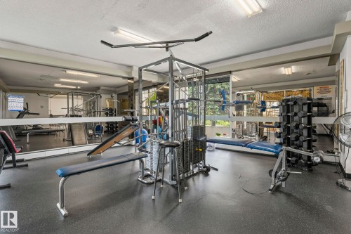 1602 10883 Saskatchewan Drive, Edmonton, AB - Indoor Photo Showing Gym Room