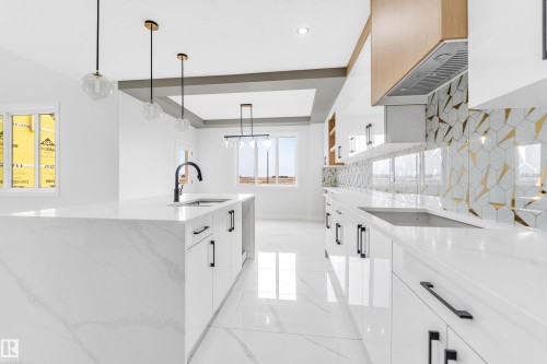 4306 36 Street, Beaumont, AB - Indoor Photo Showing Kitchen