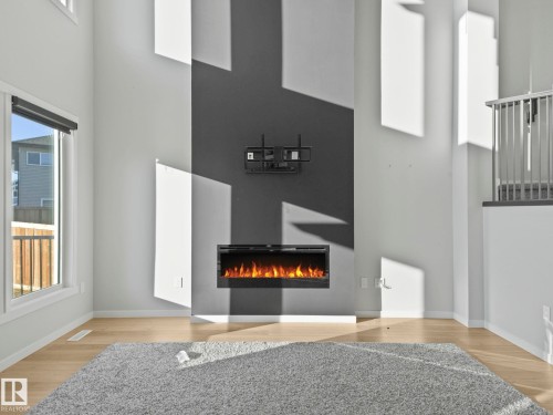 1212 25 Street, Edmonton, AB - Indoor With Fireplace