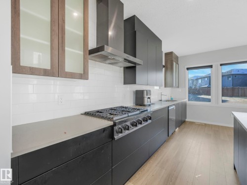 1212 25 Street, Edmonton, AB - Indoor Photo Showing Kitchen With Upgraded Kitchen
