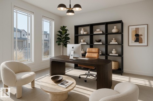 6038 Crawford Drive, Edmonton, AB - Indoor Photo Showing Office