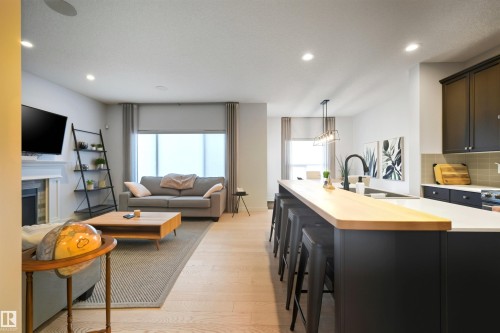 9720 223 Street, Edmonton, AB - Indoor With Fireplace