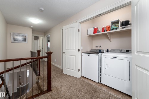 22 Vale Terrace, Fort Saskatchewan, AB - Indoor Photo Showing Laundry Room