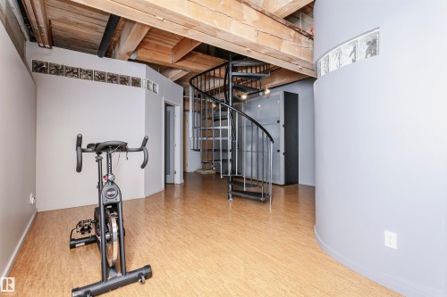 118 10309 107 Street, Edmonton, AB - Indoor Photo Showing Gym Room