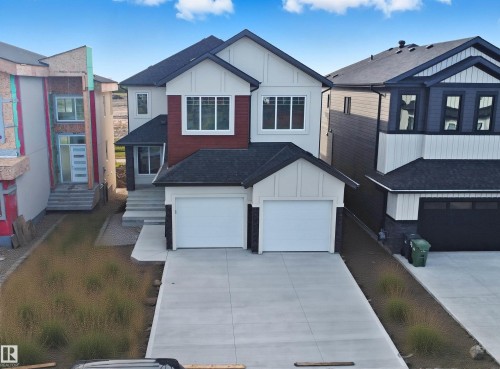 144 Edgewater Cir, Leduc, AB - Outdoor With Facade