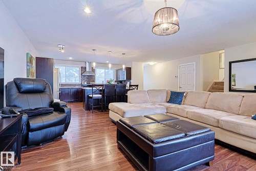 5518 11A Avenue, Edmonton, AB - Indoor Photo Showing Living Room