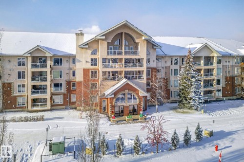 418 200 Bethel Drive, Sherwood Park, AB - Outdoor With Balcony With Facade