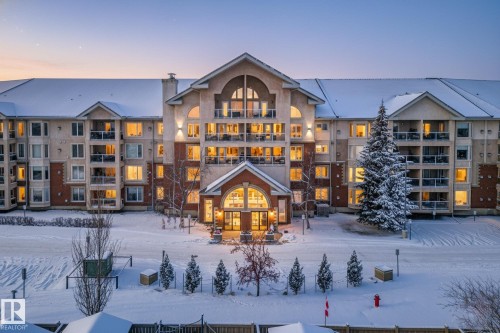 418 200 Bethel Drive, Sherwood Park, AB - Outdoor With Balcony With Facade