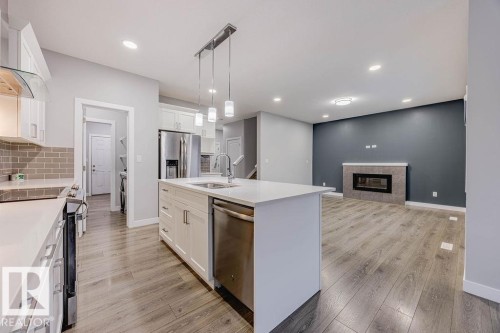 704 Conroy Crest, Edmonton, AB - Indoor Photo Showing Kitchen With Upgraded Kitchen