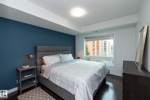 505 10055 118 Street, Edmonton, AB - Indoor Photo Showing Bedroom