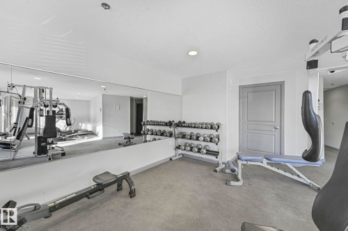 402 530 Hooke Road, Edmonton, AB - Indoor Photo Showing Gym Room