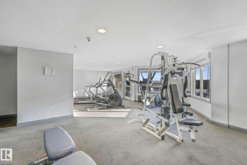 402 530 Hooke Road, Edmonton, AB - Indoor Photo Showing Gym Room