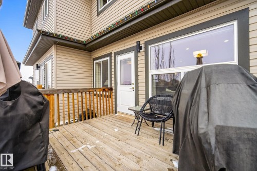 17727 13 Avenue, Edmonton, AB - Outdoor With Deck Patio Veranda With Exterior