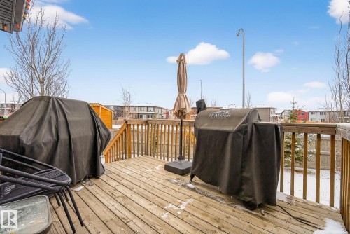 17727 13 Avenue, Edmonton, AB - Outdoor With Deck Patio Veranda With Exterior