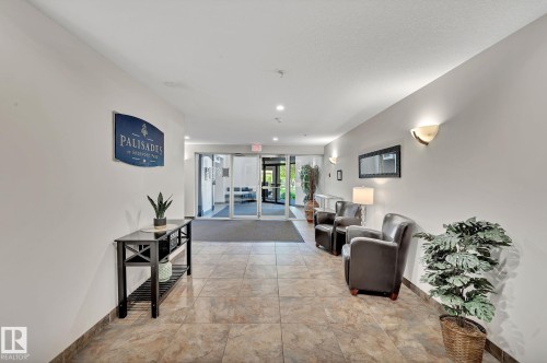 116 300 Palisades Way, Sherwood Park, AB - Indoor Photo Showing Kitchen With Double Sink