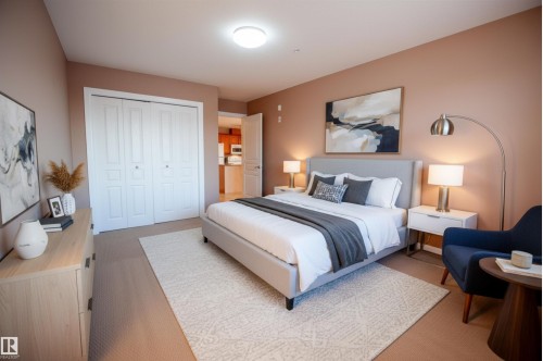 116 300 Palisades Way, Sherwood Park, AB - Indoor Photo Showing Bedroom