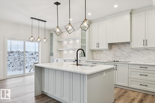 6275 19 Street, Rural Leduc County, AB - Indoor Photo Showing Kitchen With Upgraded Kitchen