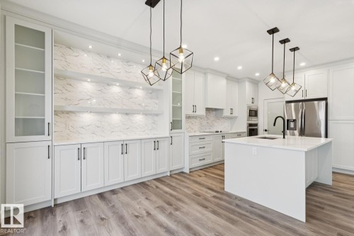 6275 19 Street, Rural Leduc County, AB - Indoor Photo Showing Kitchen With Upgraded Kitchen