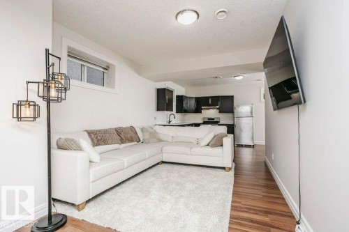 1520 67 Street, Edmonton, AB - Indoor Photo Showing Living Room