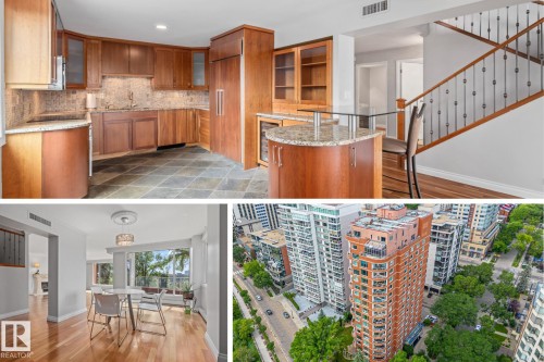 202 10010 119 Street, Edmonton, AB - Indoor Photo Showing Kitchen