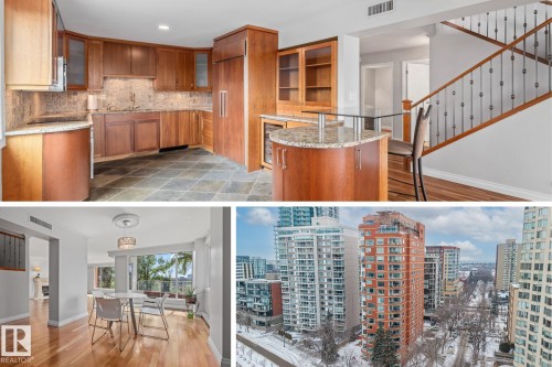 202 10010 119 Street, Edmonton, AB - Indoor Photo Showing Kitchen