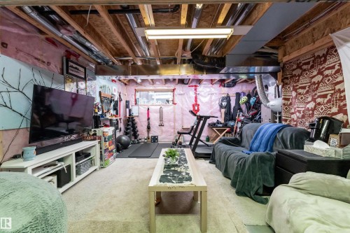 8533 Ellis Link, Edmonton, AB - Indoor Photo Showing Basement