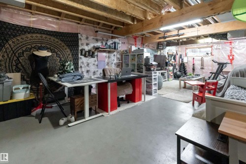 8533 Ellis Link, Edmonton, AB - Indoor Photo Showing Basement