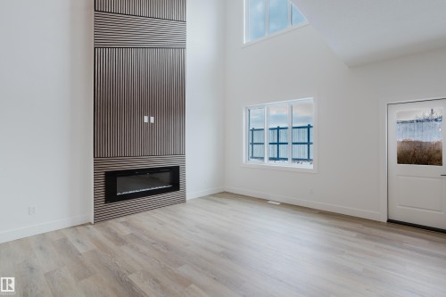 286 Munn Way, Leduc, AB - Indoor With Fireplace