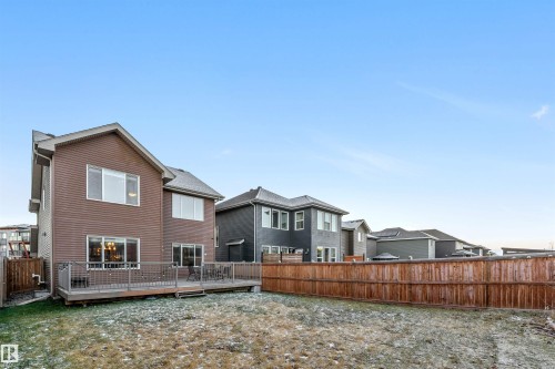 1347 Watt Drive, Edmonton, AB - Outdoor With Deck Patio Veranda With Exterior