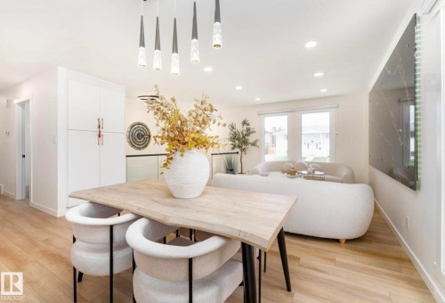 17327 106 Street, Edmonton, AB - Indoor Photo Showing Dining Room