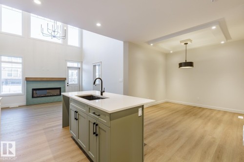 17537 62A Street, Edmonton, AB - Indoor With Fireplace