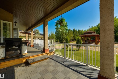 55 24524 Twp Road 544, Rural Sturgeon County, AB - Outdoor With Deck Patio Veranda With Exterior
