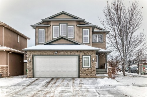 25 Woodbridge Link, Fort Saskatchewan, AB - Outdoor With Facade