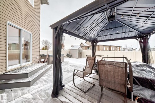 25 Woodbridge Link, Fort Saskatchewan, AB - Outdoor With Deck Patio Veranda With Exterior