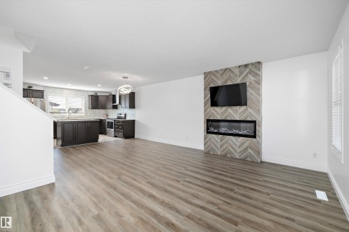 9852 217 Street Nw, Edmonton, AB - Indoor Photo Showing Other Room With Fireplace