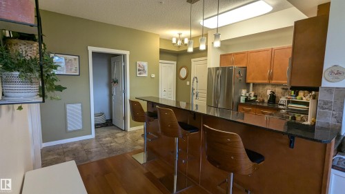 203 11140 68 Avenue, Edmonton, AB - Indoor Photo Showing Kitchen