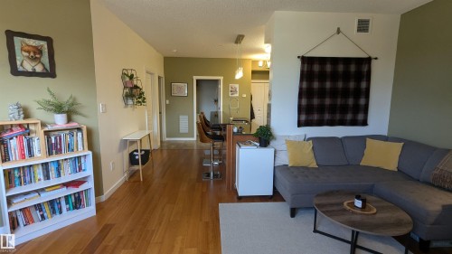 203 11140 68 Avenue, Edmonton, AB - Indoor Photo Showing Living Room