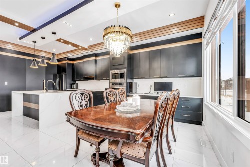 2123 18 Avenue, Edmonton, AB - Indoor Photo Showing Dining Room
