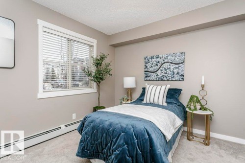 106 5816 Mullen Place, Edmonton, AB - Indoor Photo Showing Bedroom