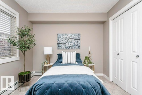 106 5816 Mullen Place, Edmonton, AB - Indoor Photo Showing Bedroom
