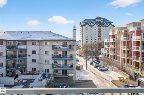 418 10403 98 Avenue, Edmonton, AB - Outdoor With Balcony With Facade