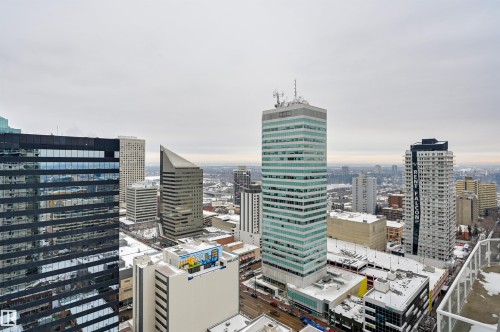 2801 10136 104 Street, Edmonton, AB - Outdoor With Balcony With View